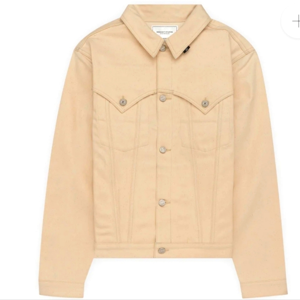 HOLLYWOOD DENIM JACKET - SAND